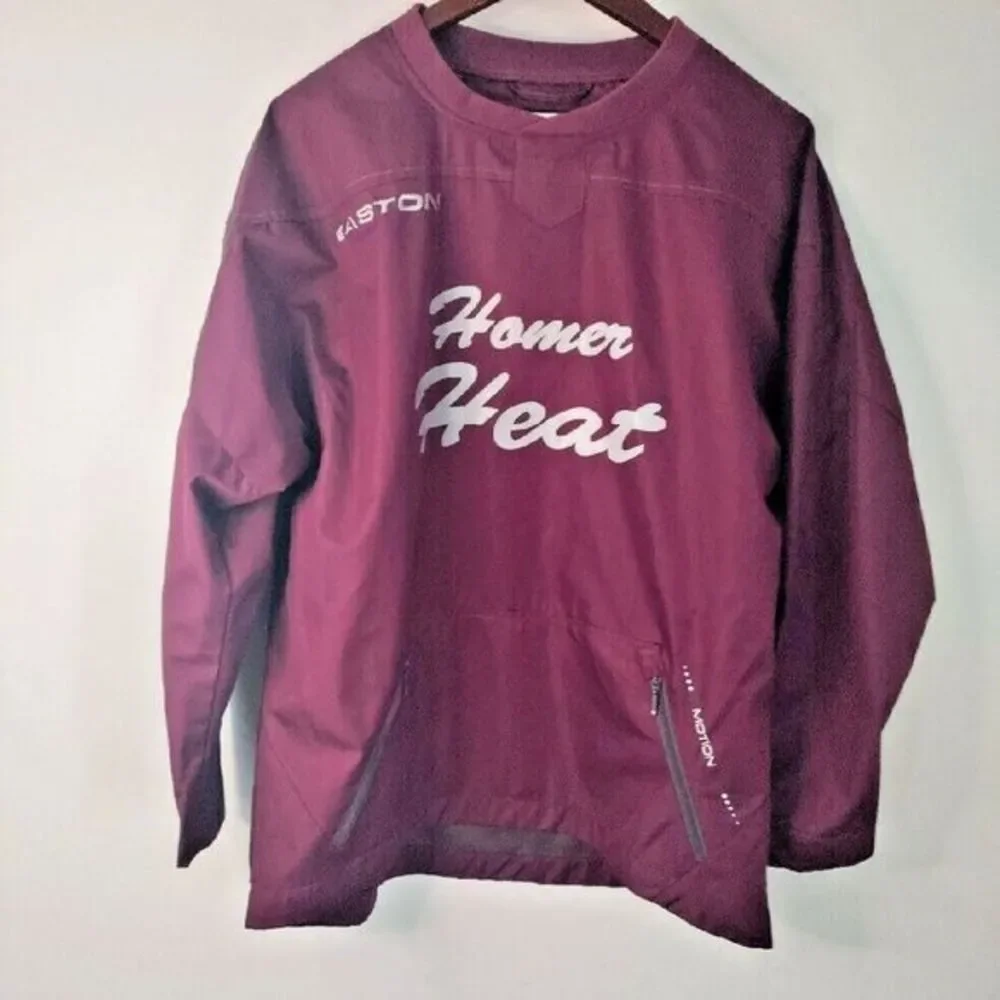 Easton Sports Motion Fit Homer Heat YOUTH XL Windbreaker Softball Athletic Shirt